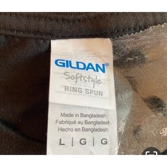 Gildan Men’s Size Large Color Black Chris Jericho Demo God Graphic T-Shirt - Picture 4 of 7